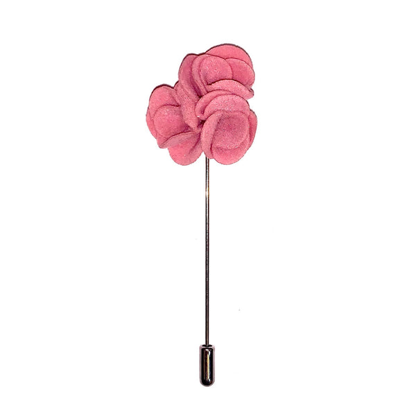 Pink Three Flower Lapel Pin