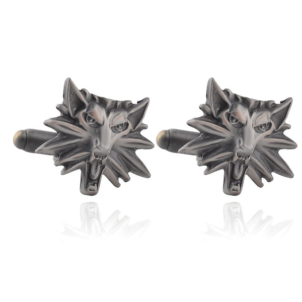 Wolf Head Cufflinks