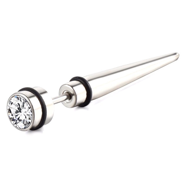 Punk Steel Stud Earrings