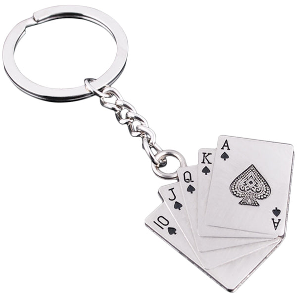 Poker Keychain