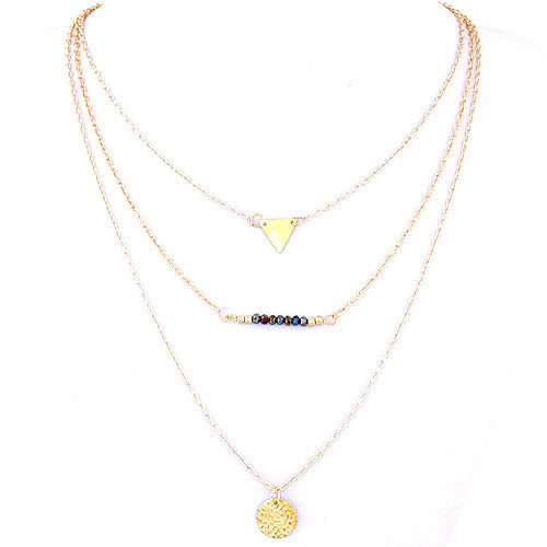 Layered Triangle Coin Chain