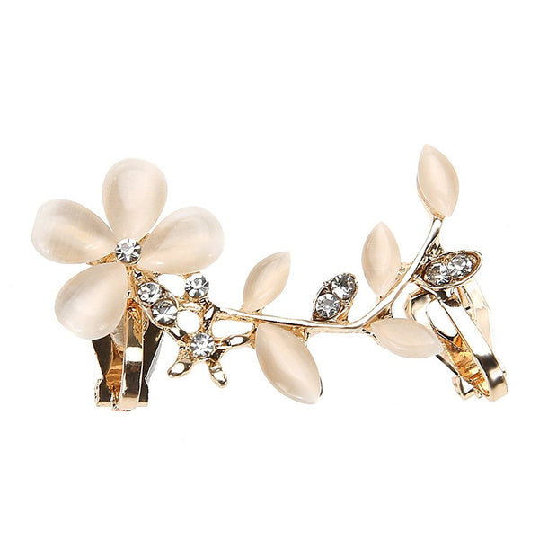 Floral Ear Cuff