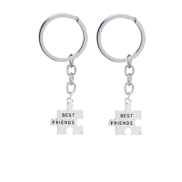 BEST FRIENDS Puzzle Keychain