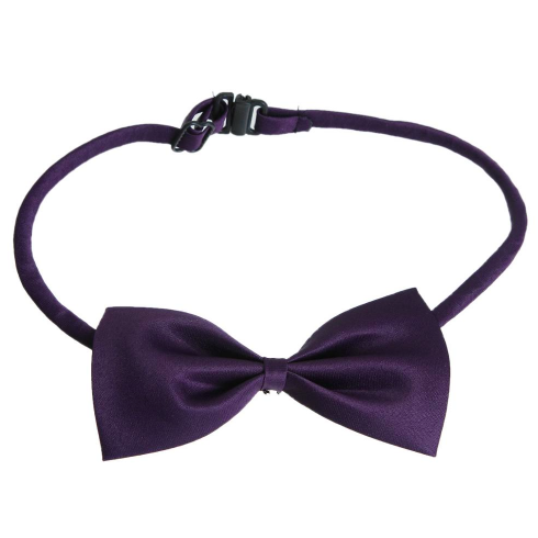 Royal Purple Polyester Bowtie