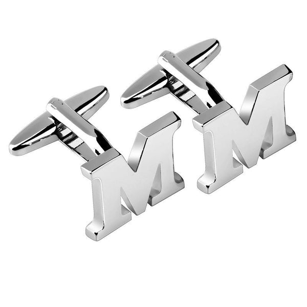 Letter M Cufflinks