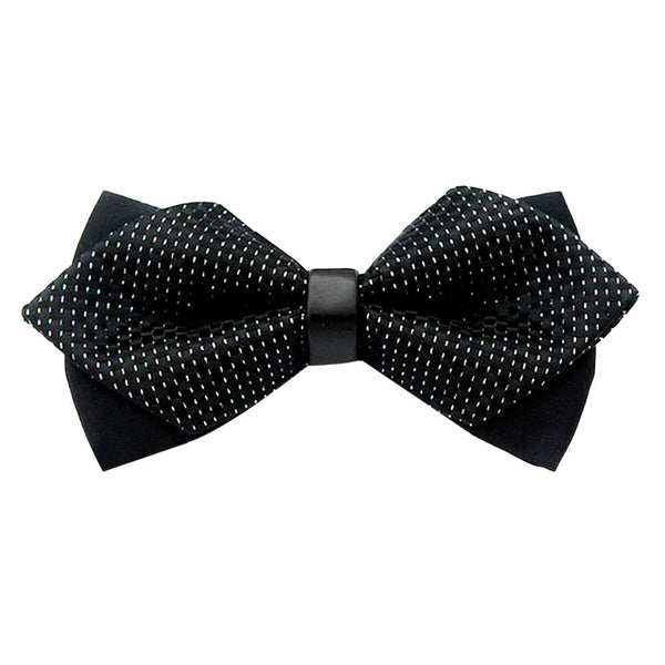 Black Shimmer Bowtie