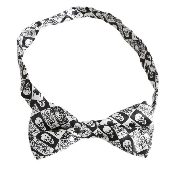 Skull & Spider Bowtie