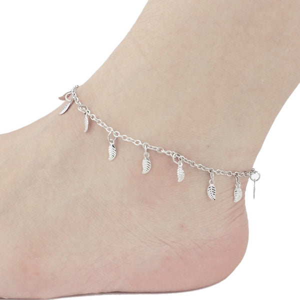 Dangling Leaves Anklet