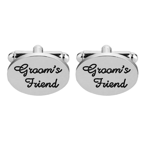 Groom's Friend Wedding Cufflinks