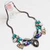 Abstract Crystals Necklace