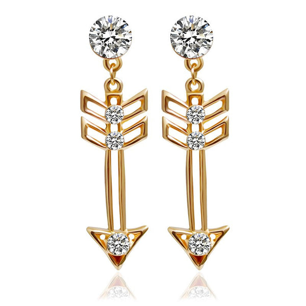 Dropping Arrow Earrings