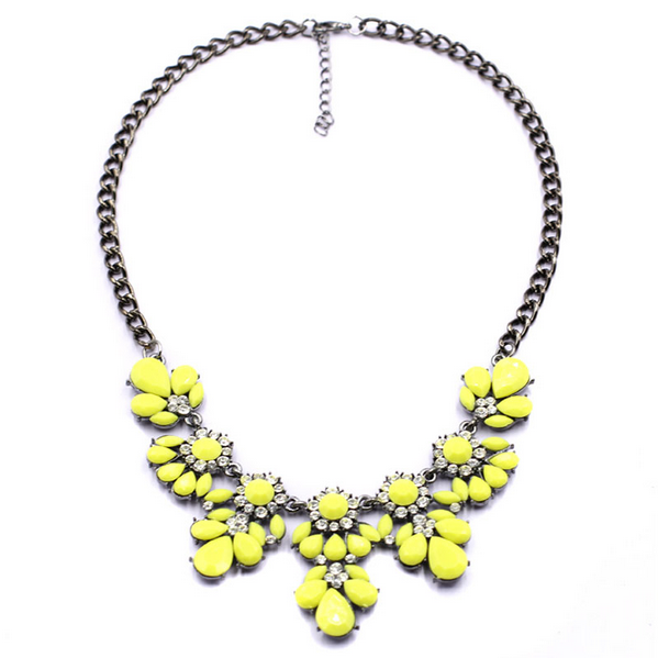 Falling Flowers Necklace