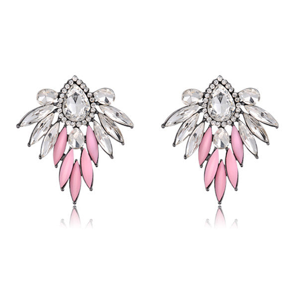 Spiky Shourouk Petals Earrings