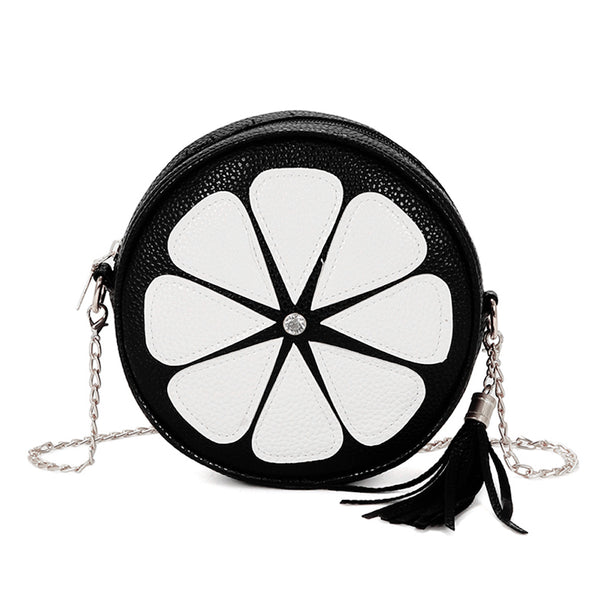 Citrus Orange Shape Sling Bag