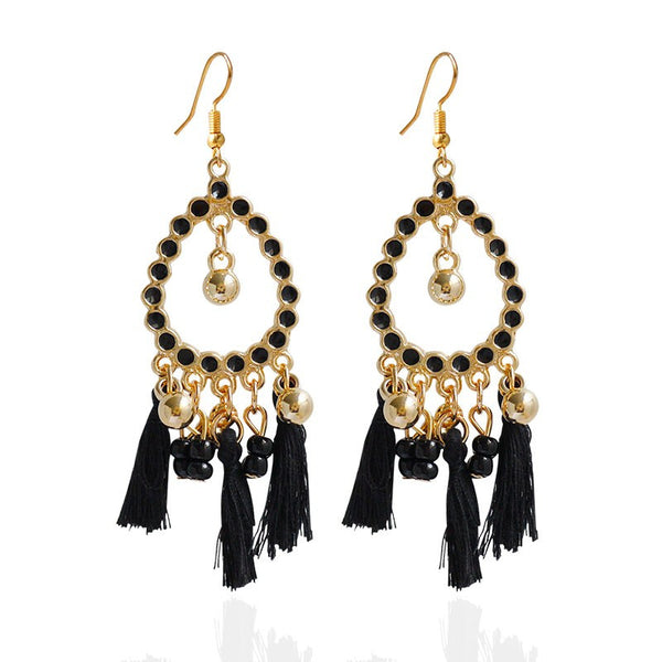 Tassel Fringes Earrings