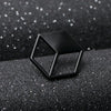 3D Cube Collar Pin (Pair)