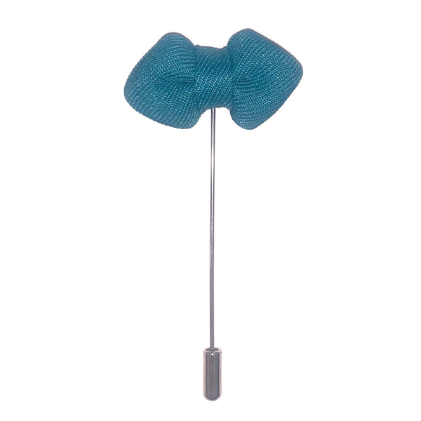 Blue Bowtie Shape Lapel Pin