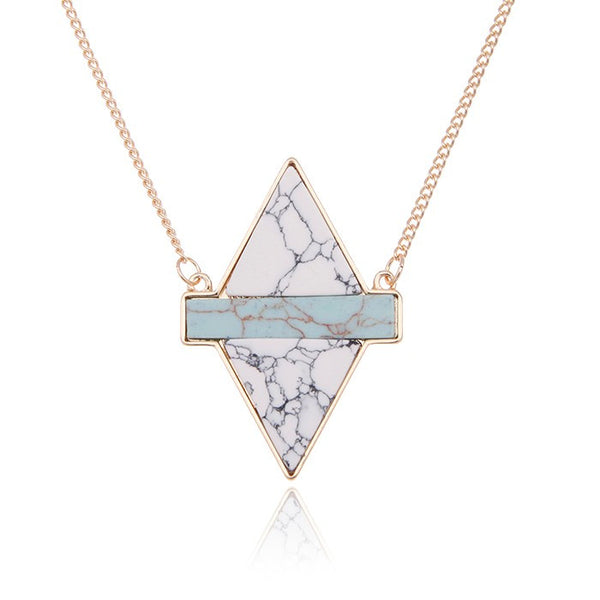 Wing Shaped Pendant Necklace