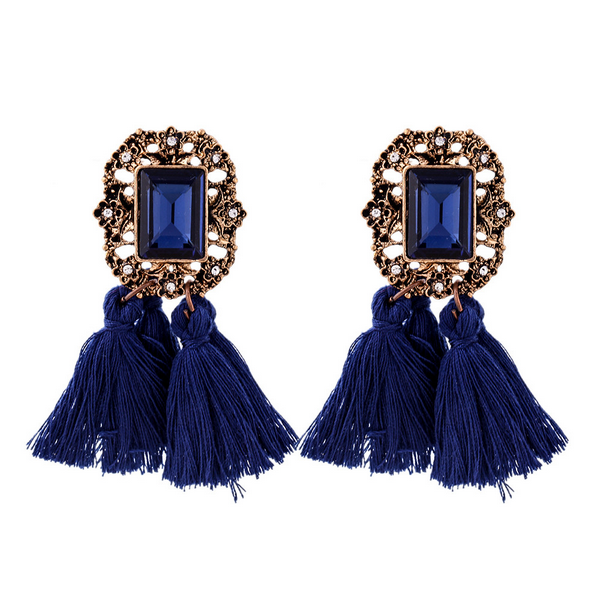 Vintage Tassel Drop Earrings