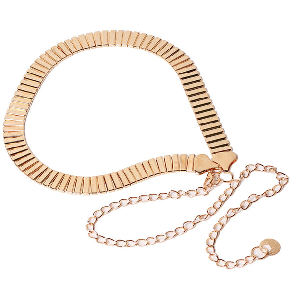 Metal Gold Chain Belt