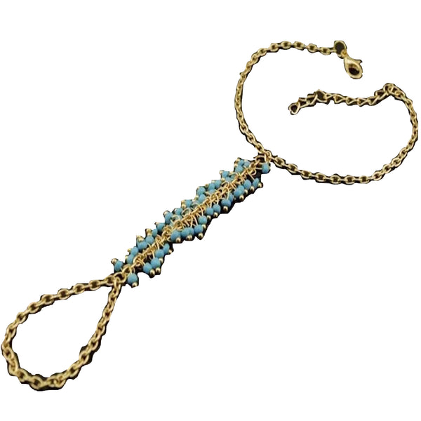 Beaded Bracelet Link Ring