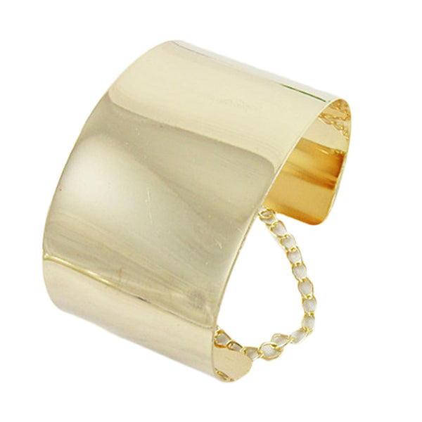 Mirror Design Cuff Bracelet