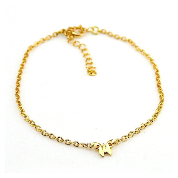 Butterfly Charm Anklet