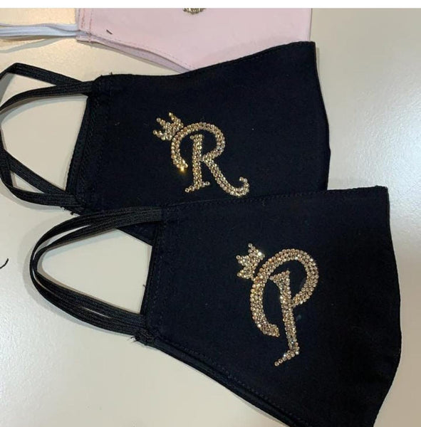 Initials Personalized Masks (Set of 2)