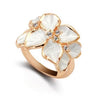 Austrian Crystal Enamel Floral Ring