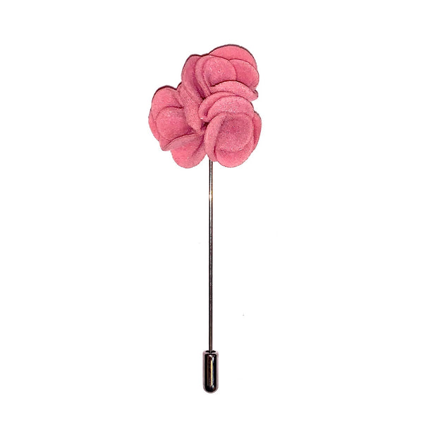 Pink Three Flower Lapel Pin