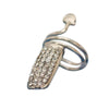 Bling Heart Nail Ring