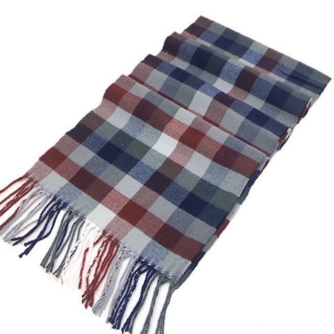 Winter Warm Checks Scarf/Muffler