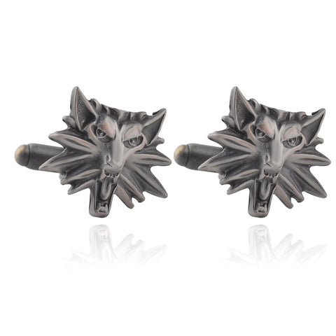 Wolf Head Cufflinks
