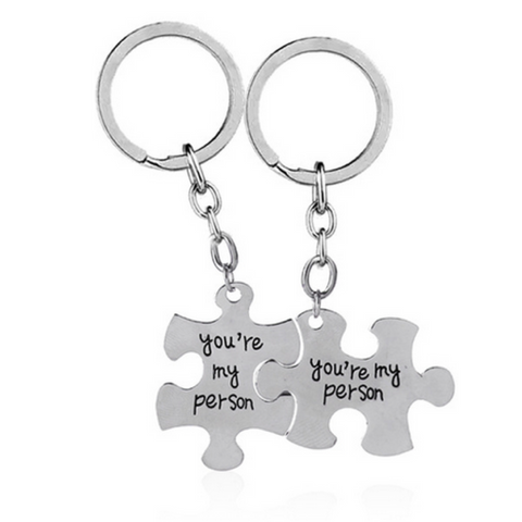 YOU'RE MY PERSON Couple/Best Friends Keychain