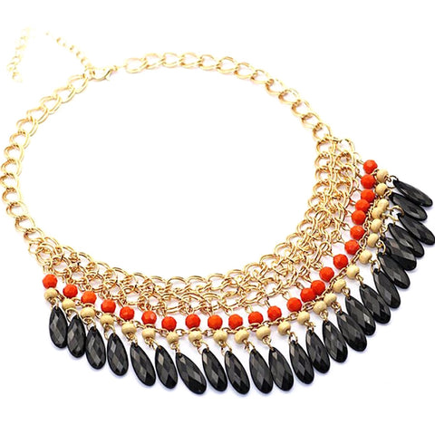 Drop Fringes Necklace