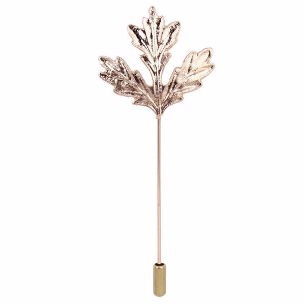 Gold Maple Leaf Lapel Pin