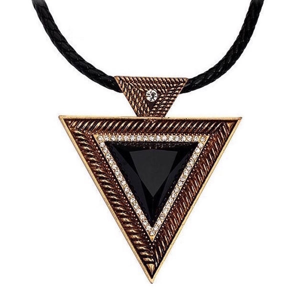 Inverted Triangle Exaggerated Necklace