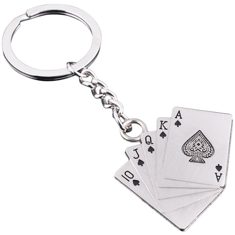 Poker Keychain