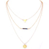 Layered Triangle Coin Chain