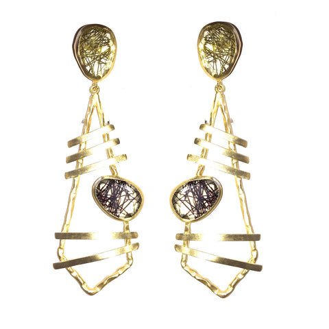 Tribal Grid Danglers