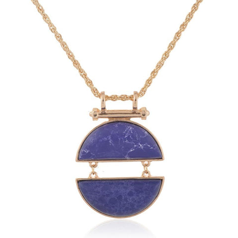 Broken Circle Pendant Necklace