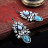 Marble Mornings Crystal Earrings