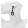 Hanging Diamond Drop Earrings