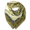 Leopard Print Silk Scarf