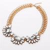 Sparkling Flowers Necklace