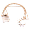 Rivet Ear Cuff Comb Pin