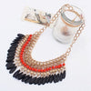 Drop Fringes Necklace