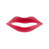Bright Red Lips Pin Brooch