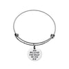 SHE BELIEVED SHE COULD SO SHE DID Engraved Charms Bracelet
