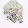 Wedding Flowers Comb Pin